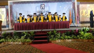 Pelaksanaan wisuda LP3I College Pekanbaru