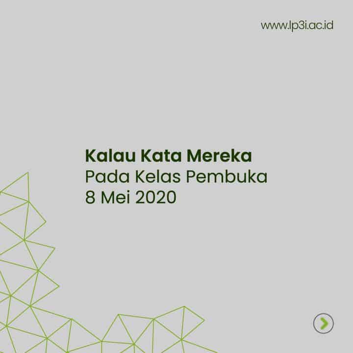 Events: Apa Itu Kelas Pembuka?