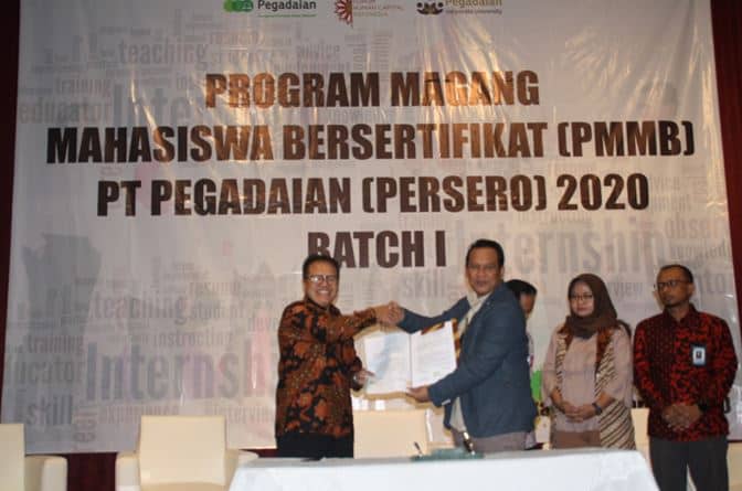 MOU PERUM PEGADAIAN DENGAN POLITEKNIK LP3I JAKARTA