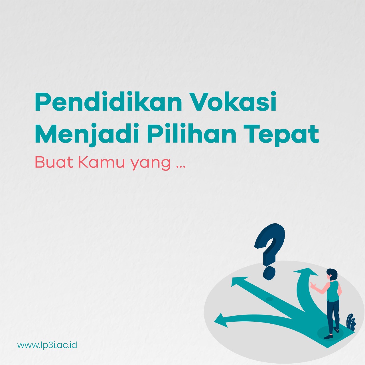 Pendidikan Vokasi Menjadi Pilihan Tepat