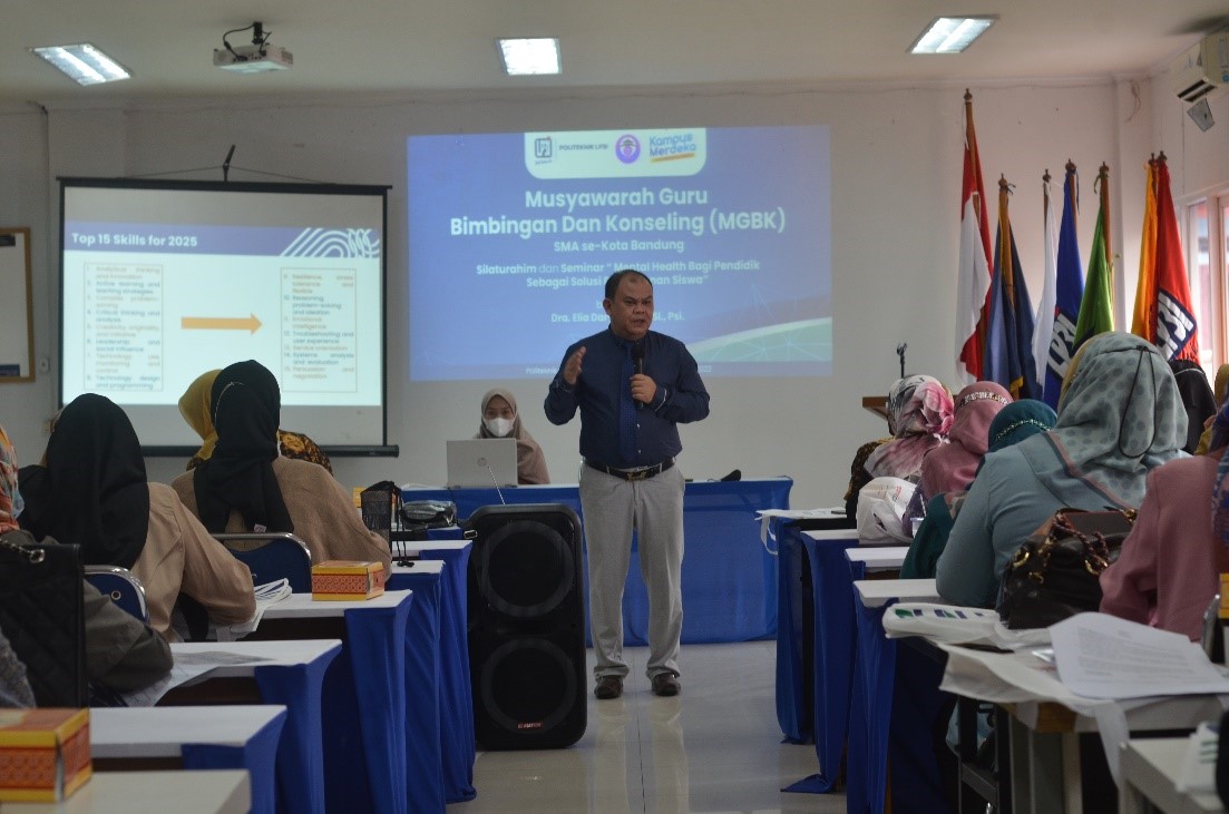 politeknik lp3i tanda tangani mou kerja sama dengan 47 bk sma di kota bandung