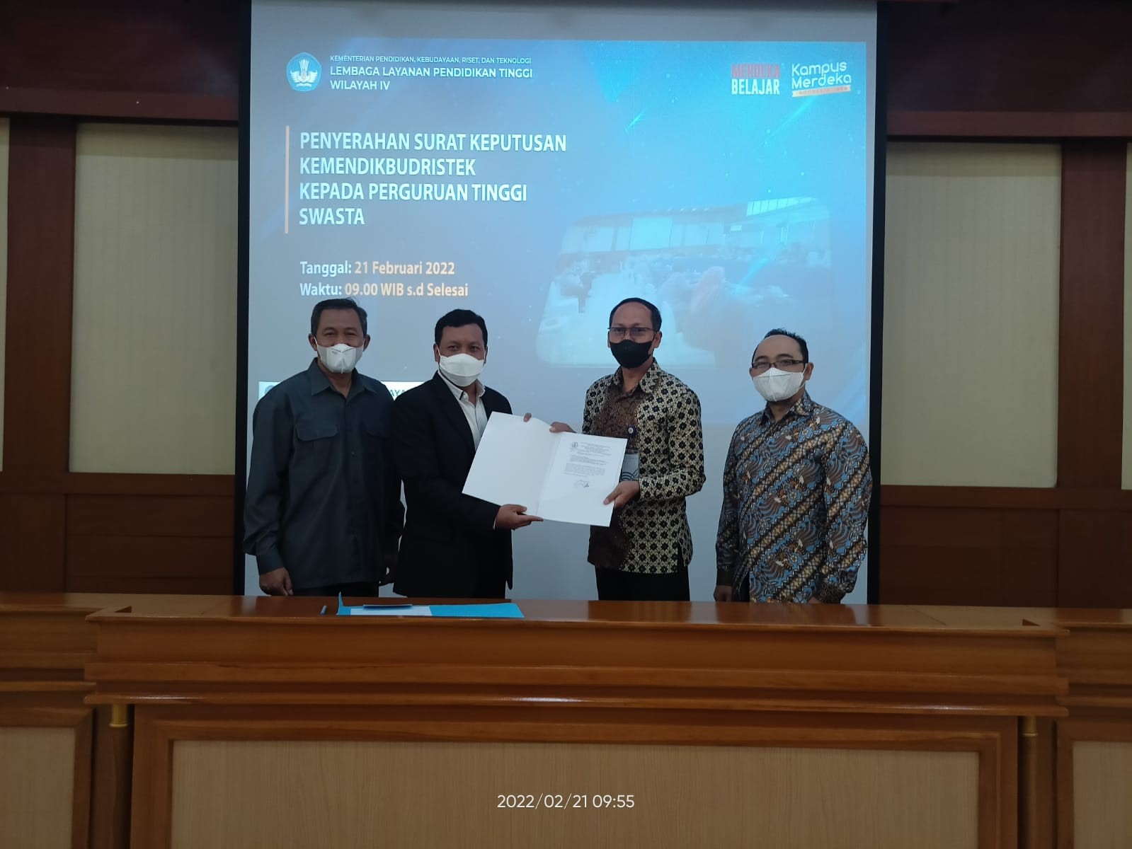 Program Studi Sarjana Terapan Bisnis Digital dari LLDIKTI Wilayah IV